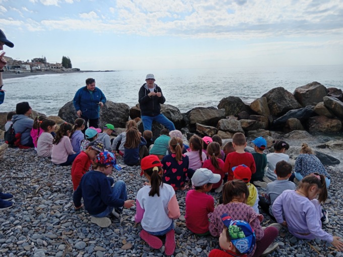 Blue Park, i bambini dell’I.C. Bordighera a lezione di rispetto del mare