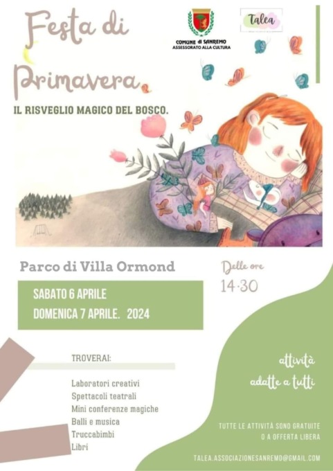 Festa di Primavera per grandi e piccini, il programma completo