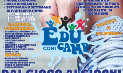 Educamp C.O.N.I Ventimiglia Pronti a partire? Sono aperte le iscrizioni!