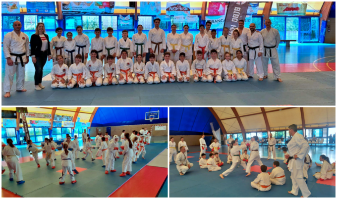 Il Palaroya di Ventimiglia ha ospitato la Mushin Dojo Karate