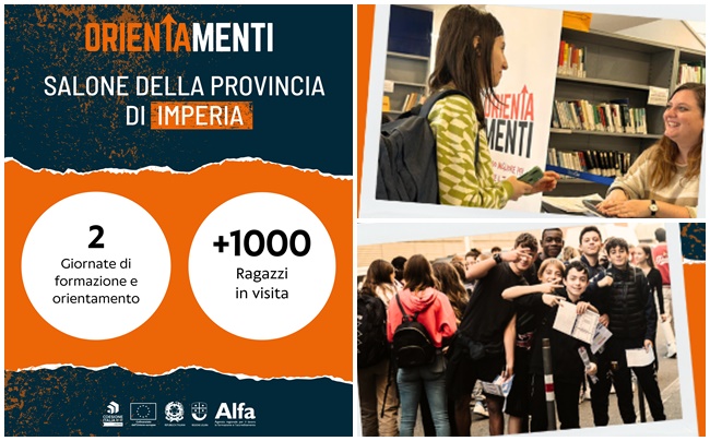 Più di mille ragazzi al Salone Orientamenti  della Provincia di Imperia