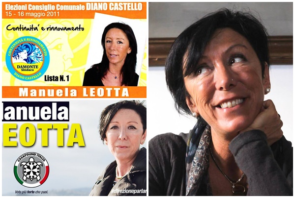 E’ morta Manuela Leotta, ex consigliera comunale e attivista dell’estrema destra imperiese