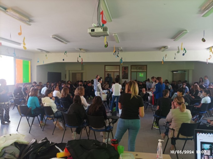 Esibizione dei giovani musicisti del laboratorio musicale Fermi Polo Montale