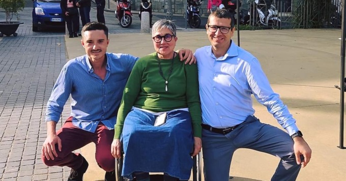 Successo per l’incontro a Bussana con i candidati Vittorio Toesca e Laura Serra