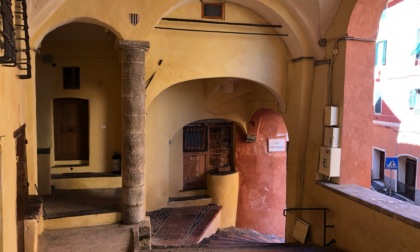 Restaurato l'Arco di Tina a Porto Maurizio