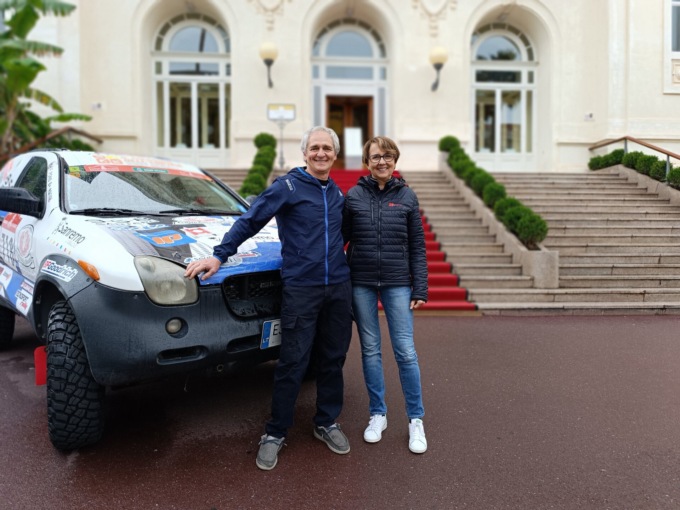 I reduci dalla mitica Dakar Carcheri e Pons al Casinò di Sanremo