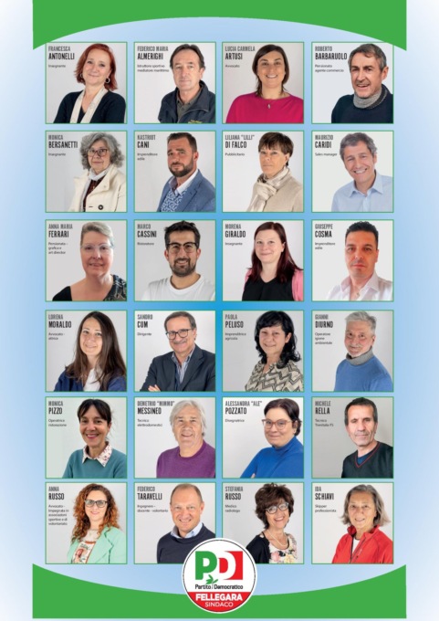 Il Partito Democratico di Sanremo presenta la lista di candidati