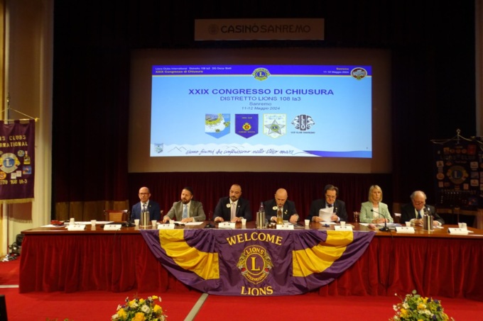 A Sanremo il “Congresso di chiusura dell’anno lionistico”