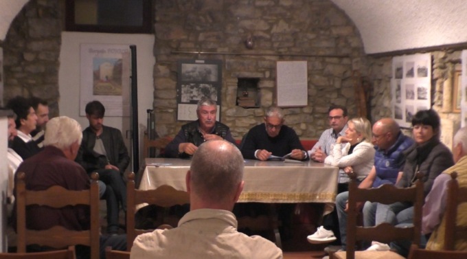 Chiappori incontra i residenti di Poiolo
