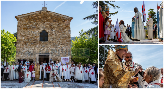 La chiesa ortodossa e i cavalieri templari si incontrano a Seborga