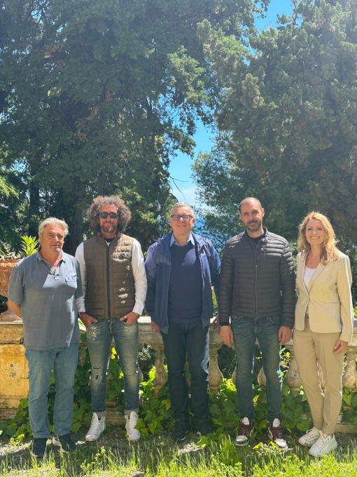 Rolando in visita all’Istituto Regionale per la Floricoltura