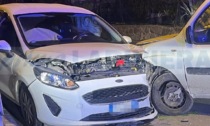 Due feriti a Sanremo nello scontro tra un'auto e un furgoncino