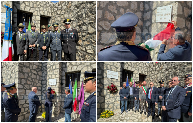 Grimaldi dedica una piazza alla guardia di pubblica sicurezza Carpineta