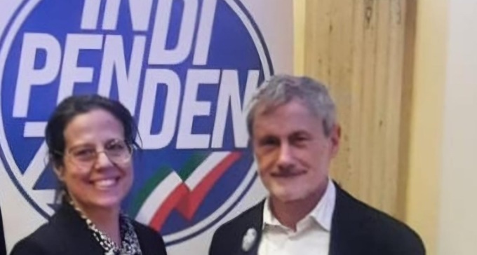 Alemanno a Sanremo per sostenere la candidatura di Erica Martini