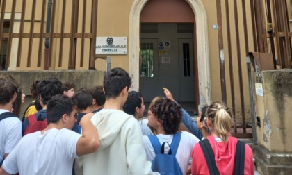 Ragazzi delle medie in visita al carcere di Imperia