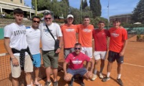 Battute finali di campionato di serie B di tennis per la squadra del Sanremo Tennis Team