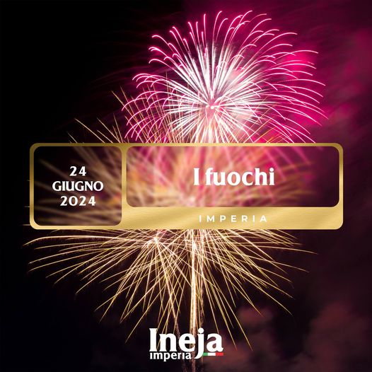 Ineja, oggi è il giorno dei fuochi d’artificio