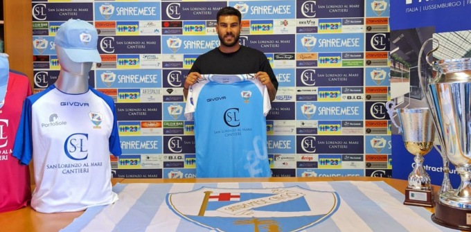 Sanremese, arriva l’attaccante Riccardo D’Antoni