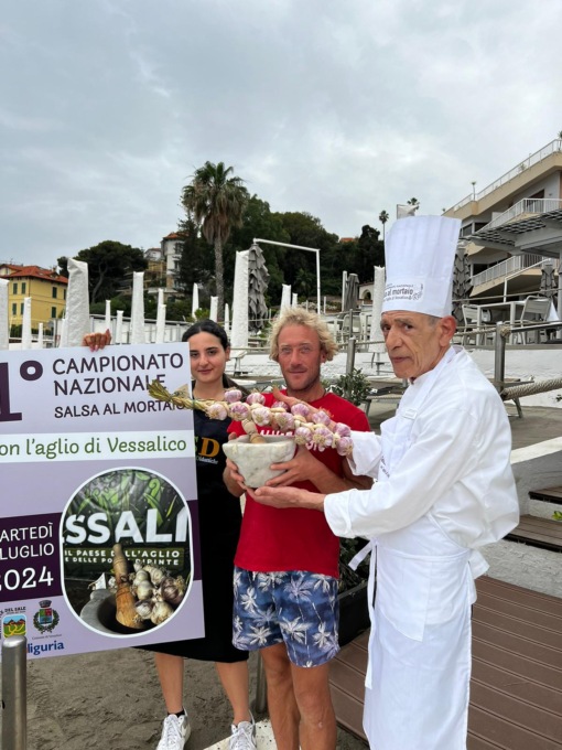 1° Campionato Nazionale di Salse al Mortaio con l’Aglio di Vessalico