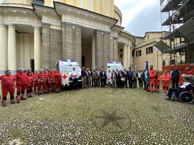 Due nuove ambulanze per la Valle Arroscia