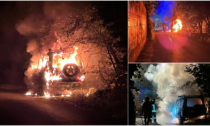 Forte esplosione e auto in fiamme nella notte a Ventimiglia