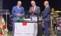 I 40 anni della Croce rossa di Bordighera e del presidente Palmero col Principe Alberto di Monaco