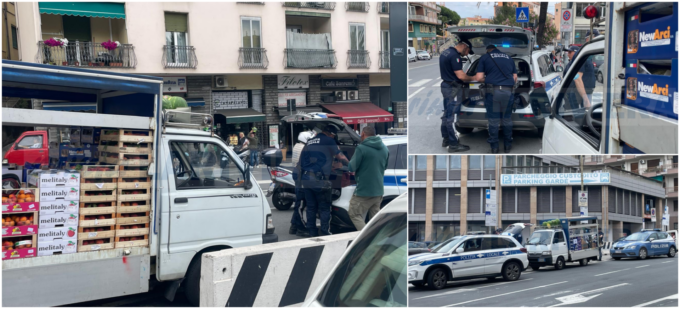 Multa di 5.000 euro a un ambulante di frutta e verdura a Sanremo