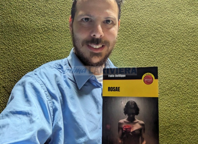 Si chiama “Rosae” il romanzo crime del sanremese Fabio Defilippo