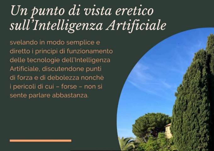 “Un punto di vista eretico”: l’incontro sull’intelligenza artificiale