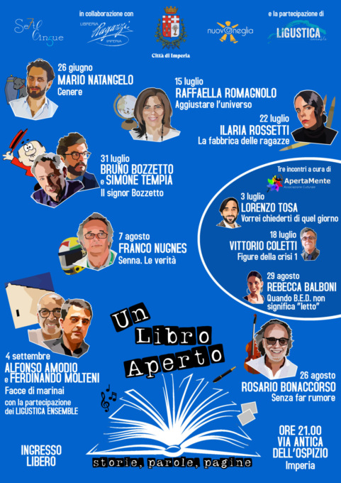 Il fumettista Natangelo apre l’edizione 2024 di “Un Libro Aperto – storie, parole, pagine”