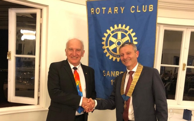Passaggio di consegne al Rotary Club di Sanremo