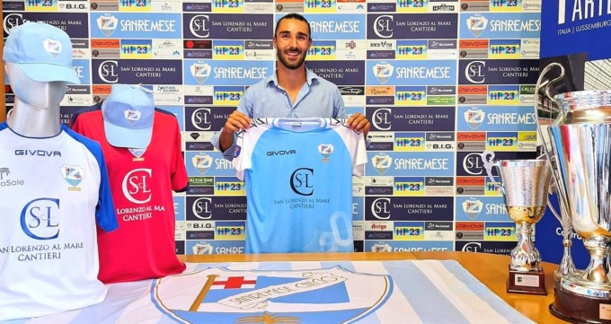 Il centrocampista ligure Tommaso Rimondo firma con la Sanremese
