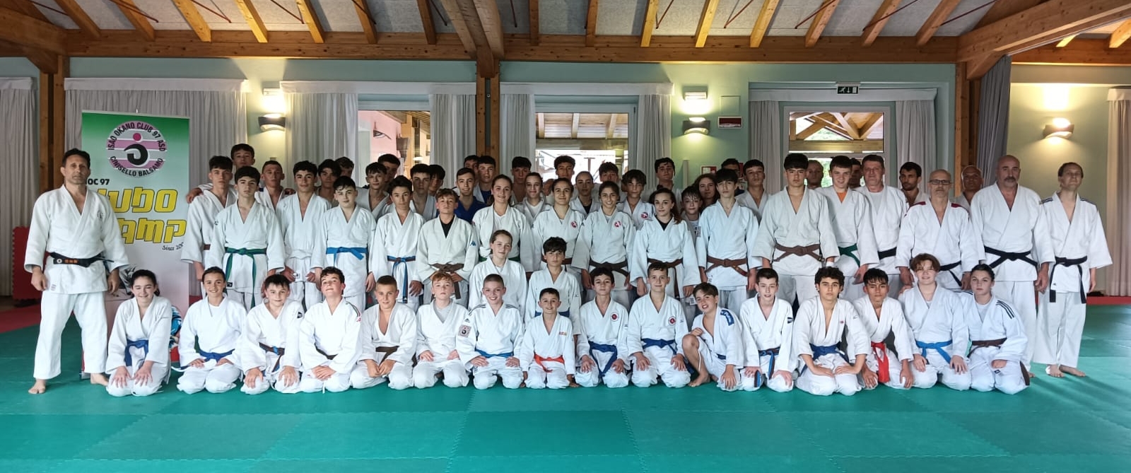 Foto gruppo judocamp Lavarone 2024