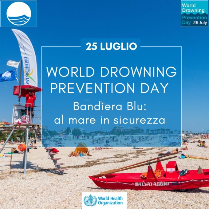 Per la giornata dedicata alla sicurezza in mare incontro al Lido Imperatrice
