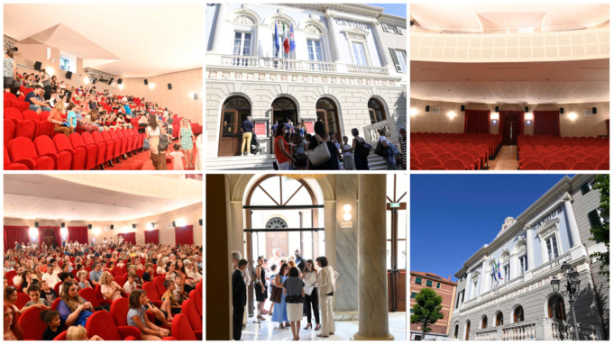 Un cartone animato battezza il nuovo Teatro Cavour