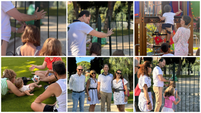 Inaugurato il parco giochi in via Campodonico