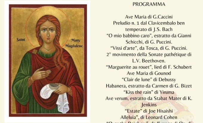 Seborga celebra la co-patrona Santa Maria Maddalena