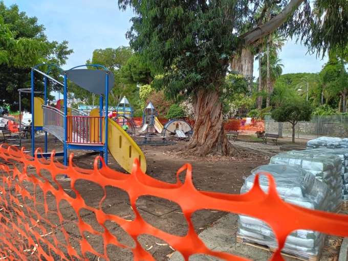 Al via il restyling dei giardini i corso Trento e Trieste, commercianti criticano tempistiche