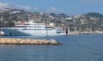 A Sanremo lo Yacht Lauren L da 75 milioni del miliardario ucraino Igor Kolomoisky