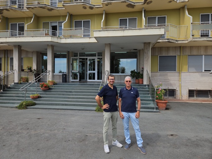 Sopralluogo del vicesindaco a Casa Serena