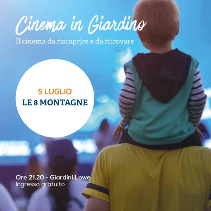 Torna ‘Cinema in Giardino’: l’elenco dei film in programma