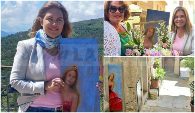 Rubato nei carruggi di Seborga il dipinto raffigurante la principessa Nina