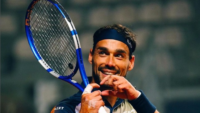 All’asta la racchetta della leggendaria vittoria di Fognini su Rafa Nadal