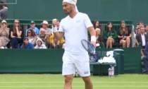 Super Fognini all'esordio di Wimbledon. Battuto il francese Van Asshe. Matteo Arnaldi ko al 5° set