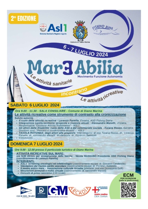 Nel weekend la seconda edizione di “MareAbilia”