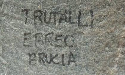 "Trutalli ebreo brucia", scritta choc contro il sindaco di Pigna