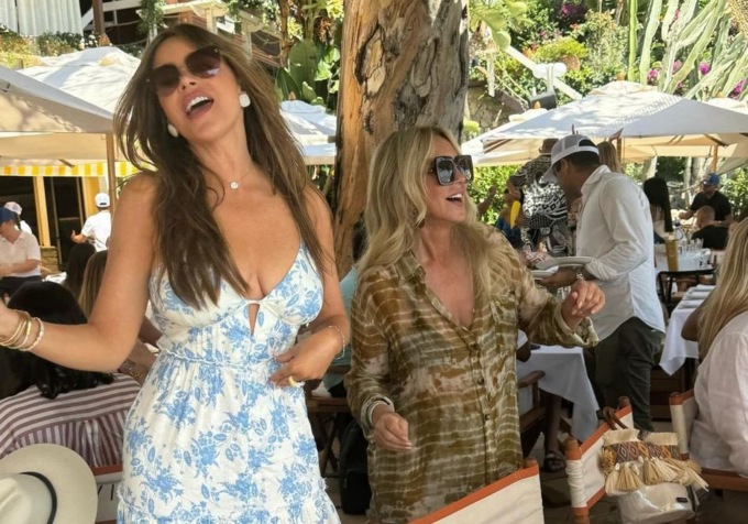 La capatina ventimigliese dell’attrice colombiana Sofia Vergara