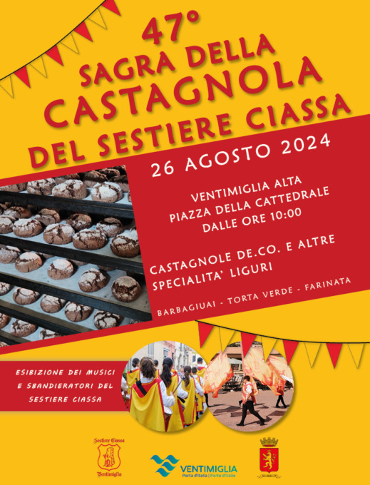 Domani la Sagra della Castagnola del Sestiere Ciassa