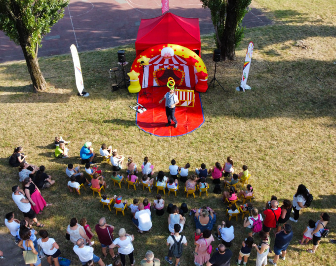 Spettacolo per bambini in Anfiteatro San Costanzo nella Pigna