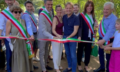 Inaugurato primo tratto della pista ciclabile a Chiusavecchia